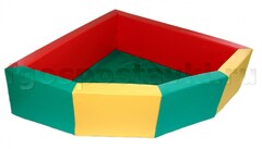 Сухой бассейн угловой (без рисунка) - fgospostavki.ru - Казань