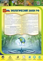 Стенд "Экологический закон РФ" - fgospostavki.ru - Казань