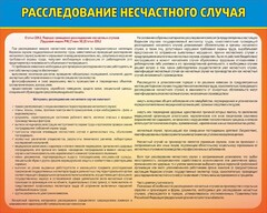 Стенд "Расследование несчастного случая" - fgospostavki.ru - Казань