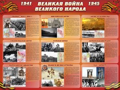 Стенд "Великая война Великого народа" Вариант 1 (9 блоков) - fgospostavki.ru - Казань