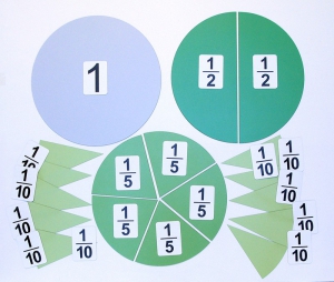 Набор магнитных карточек "Доли и дроби - 2" - fgospostavki.ru - Казань