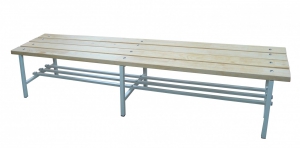 Скамья для раздевалок без спинки (2 метра) - fgospostavki.ru - Казань
