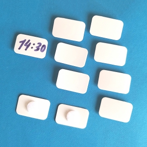 10 пустых карточек для написания времени - fgospostavki.ru - Казань