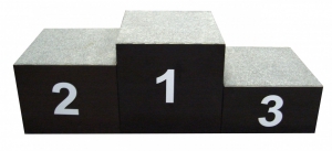 Пьедестал победителей на 3 места (металлический каркас) - fgospostavki.ru - Казань