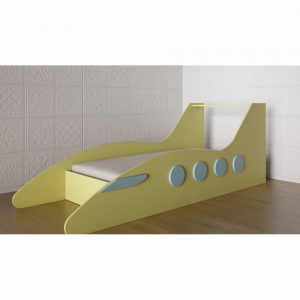 Детская кровать-самолет «Аэробус» - fgospostavki.ru - Казань