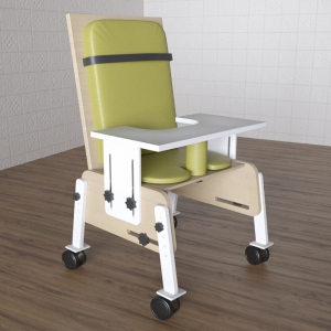 Стул для ребенка с ОВЗ «Новые горизонты» №1 со столешницей зеленый - fgospostavki.ru - Казань