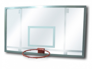 Щит баскетбольный игровой, поликарбонат (1800х1200 миллиметров) - fgospostavki.ru - Казань