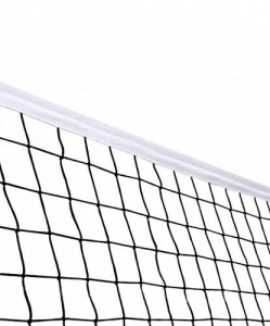 Сетка волейбольная (нить 4 миллиметра, 1*9,5 метра) - fgospostavki.ru - Казань