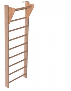 Стенка гимнастическая шведская с турником премиум (800х2600 миллиметров) - fgospostavki.ru - Казань