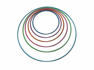 Обруч гимнастический стальной окрашенный (750 миллиметров, 700 грамм) - fgospostavki.ru - Казань
