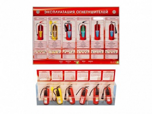 Электрифицированный стенд-тренажер "Эксплуатация огнетушителей" с разрезными агрегатами - fgospostavki.ru - Казань