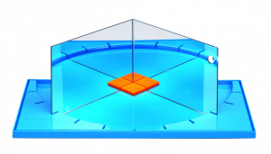 Зеркало геометрическое. Набор "Математика" - fgospostavki.ru - Казань