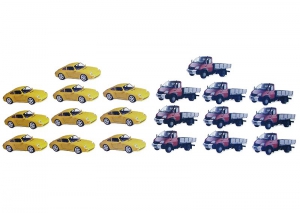 Набор магнитных карточек для устного счета "Автомобили" - fgospostavki.ru - Казань