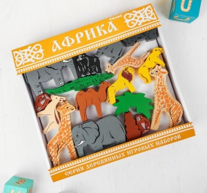 Конструктор "Африка", 35 элементов - fgospostavki.ru - Казань
