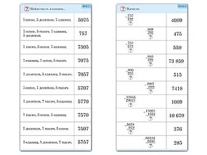 Комплект карточек (10) "Обучающий калейдоскоп. Сложение и вычитание в столбик" - fgospostavki.ru - Казань