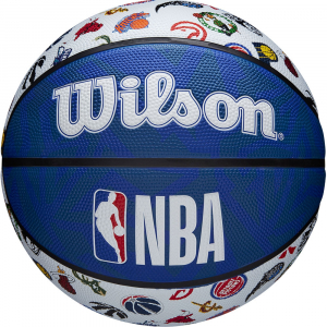 Мяч баскетбольный Wilson NBA All Team (размер 7, резина, тренировочный) - fgospostavki.ru - Казань