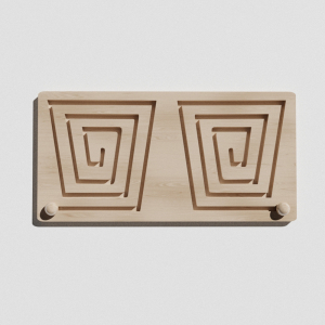 Такт-панель «Лабиринт-трапеция №5» - fgospostavki.ru - Казань