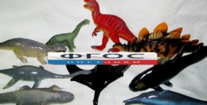 Набор моделей "Ископаемые животные" (9 штук) - fgospostavki.ru - Казань