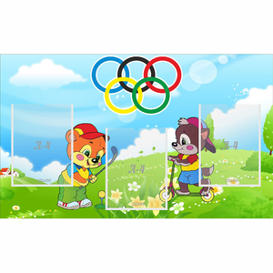 Стенд "Спортивный уголок" с 3 карманами - fgospostavki.ru - Казань