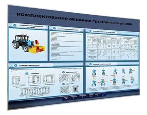 Электрифицированный светодинамический стенд «Комплектование машинно-тракторных агрегатов» - fgospostavki.ru - Казань