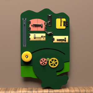 Бизиборд «Зелёная лапа» - fgospostavki.ru - Казань