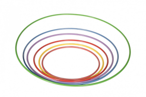 Обруч гимнастический окрашенный (1000 миллиметров, 400 грамм) - fgospostavki.ru - Казань