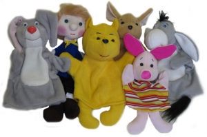 Набор перчаточных кукол "Винни Пух и все" - fgospostavki.ru - Казань