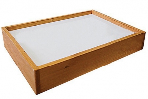 Мини планшет для рисования песком из дерева с цветной подсветкой - fgospostavki.ru - Казань