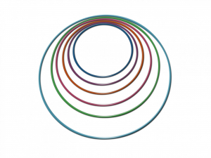 Обруч гимнастический стальной окрашенный утяжеленный (900 миллиметров, 1050 грамм) - fgospostavki.ru - Казань