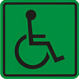 Тактильный знак (доступность для инвалидов всех категорий) 100х100 - fgospostavki.ru - Казань