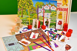 Игровой набор Фребеля "Аленький цветочек" (серия "Сказочный мир". Выпуск 2) - fgospostavki.ru - Казань