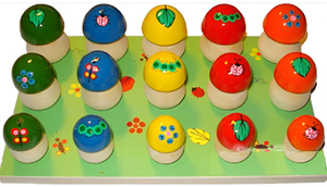 Развивающая игрушка для детей с нарушением слуха "Грибная полянка" - fgospostavki.ru - Казань