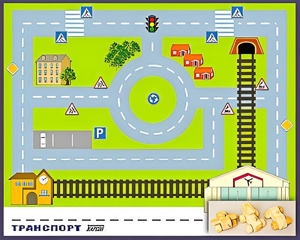 Игровой набор "Транспорт" - fgospostavki.ru - Казань