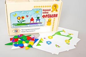 Игровой набор Фребеля "Конструктор плоскостной-2" (Серия "Эксперимент") - fgospostavki.ru - Казань
