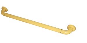 Поручень прямой с антибактериальным покрытием (желтый) - fgospostavki.ru - Казань