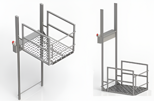 Универсальная вертикальная подъемная платформа для инвалидов - fgospostavki.ru - Казань