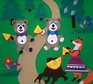 Пособие для слабовидящих детей - Театр-сказка "Два жадных медвежонка" - fgospostavki.ru - Казань