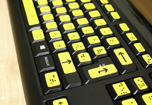 Комплект для маркировки клавиатуры азбукой Брайля - fgospostavki.ru - Казань