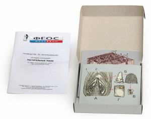 Модель-аппликация "Растительные ткани" (набор из 15 карт) - fgospostavki.ru - Казань