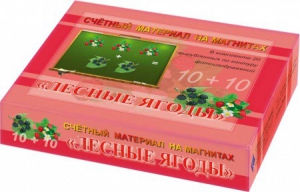 Счетный материал на магнитах "Ягоды" - fgospostavki.ru - Казань