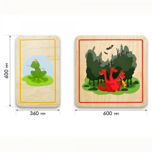 Набор стеновых панелей «Мир сказки - Волшебные герои» - fgospostavki.ru - Казань