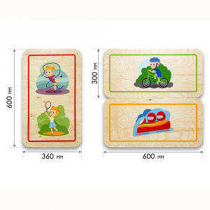 Набор стеновых панелей «Спорт - Движение-жизнь» - fgospostavki.ru - Казань