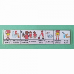 Последовательность действий "ТУАЛЕТ - УНИТАЗ" для девочки - fgospostavki.ru - Казань