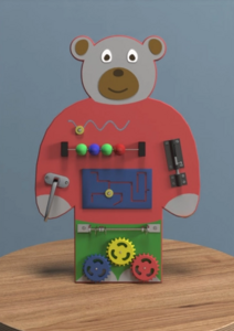 Бизиборд «Папа-медведь» - fgospostavki.ru - Казань