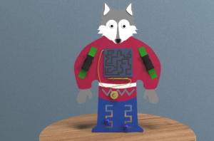 Бизиборд «Серый волчонок» - fgospostavki.ru - Казань