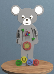 Бизиборд «Серая мышка» - fgospostavki.ru - Казань