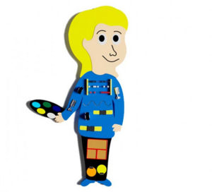 Бизиборд «Юный художник» - fgospostavki.ru - Казань