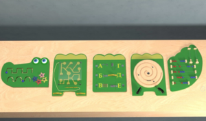 Бизиборд «Крокодил Гена» - fgospostavki.ru - Казань