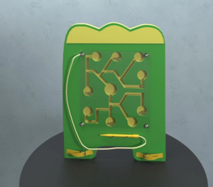 Бизиборд «Зеленый лабиринт» - fgospostavki.ru - Казань