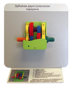 Демонстрационная модель "Зубчатая двухступенчатая передача"  - fgospostavki.ru - Казань